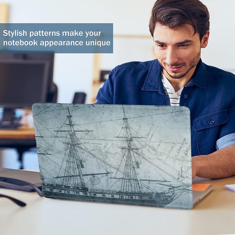 AORTDES Personalized Laptop Skin Sticker Decal Universal Netbook Skin Sticker 12.1 13 13.3 14 15 15.4 15.6 Inches Reusable Notebook PC Art Decal Protector by （Sailing Boat） - Image 3