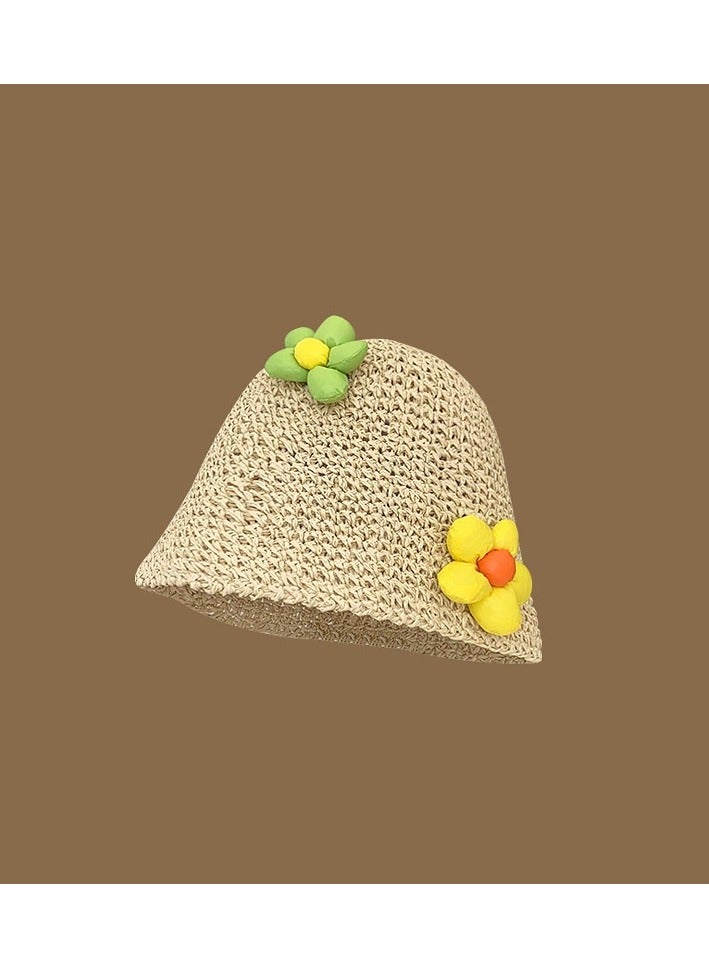 KUYING New Handmade Woven Sun Hat 