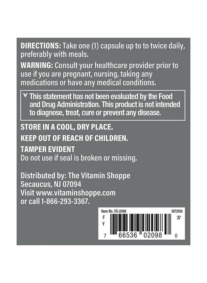 The Vitamin Shoppe Saw Palmetto Berries 540MG (300 Capsules) - Image 4