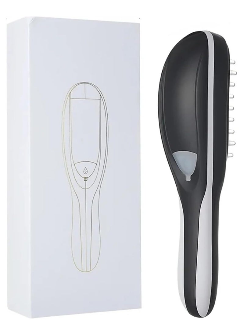 Generic Multifunction Scalp Massage Comb – Sonic Vibration, Light Therapy & Anion Spray  - Image 1