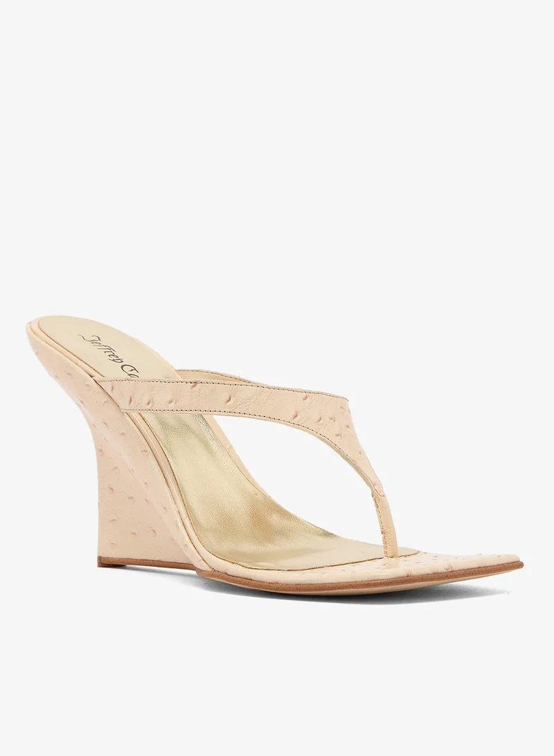 Jeffrey Campbell Wedge Thong Sandals