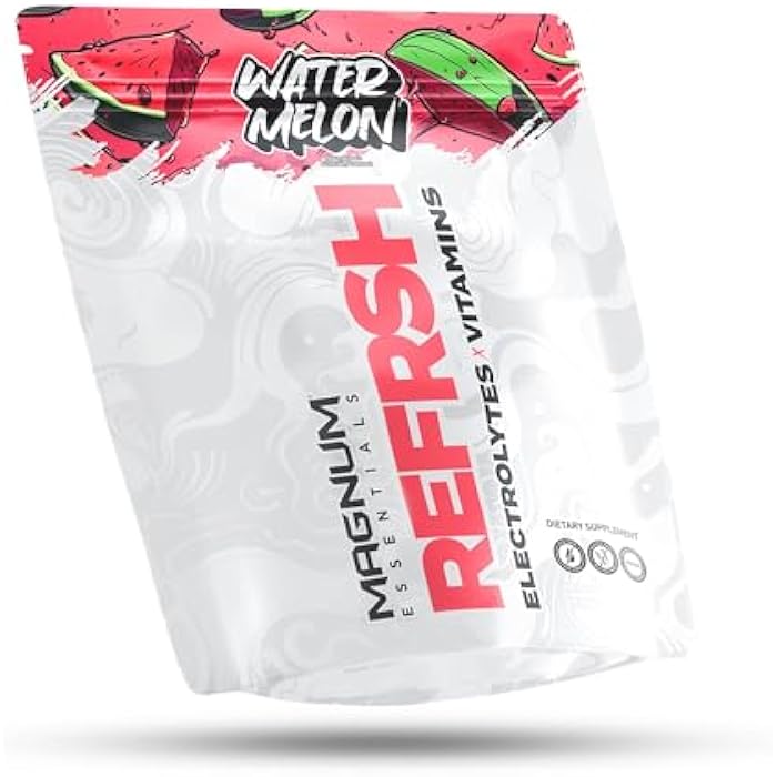 Magnum Essentials REFRSH Electrolytes x Vitamins 15 Serving Bag - Water Melon - Image 5