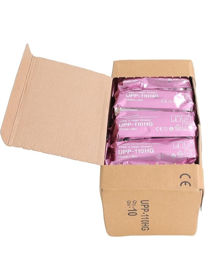 Sony UPP-110HG High Gloss Ultrasound Paper Film/Media 10 rolls/bx,Replacement for Sony Upp-110HG,110 mm x 18m - Image 4