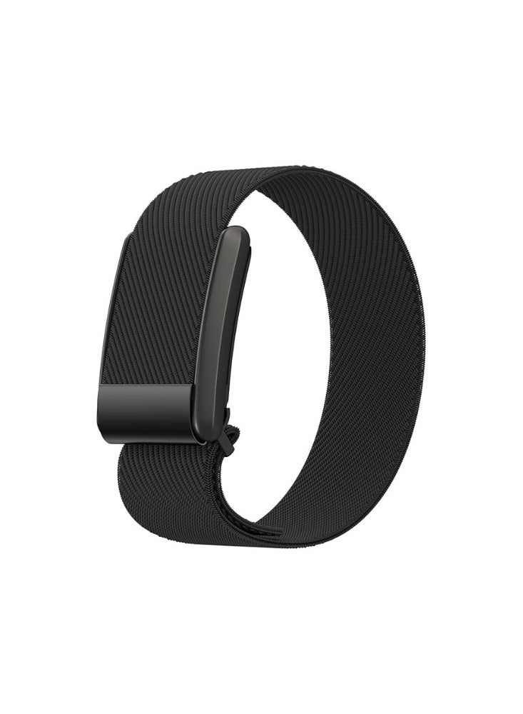 Nylon Replacement Band Compatible with Whoop 4.0 Band | 3.0 Stylish & Affordable Replacement Strap | Comfortable & Easy to Use Wristband (Black) - Image 1