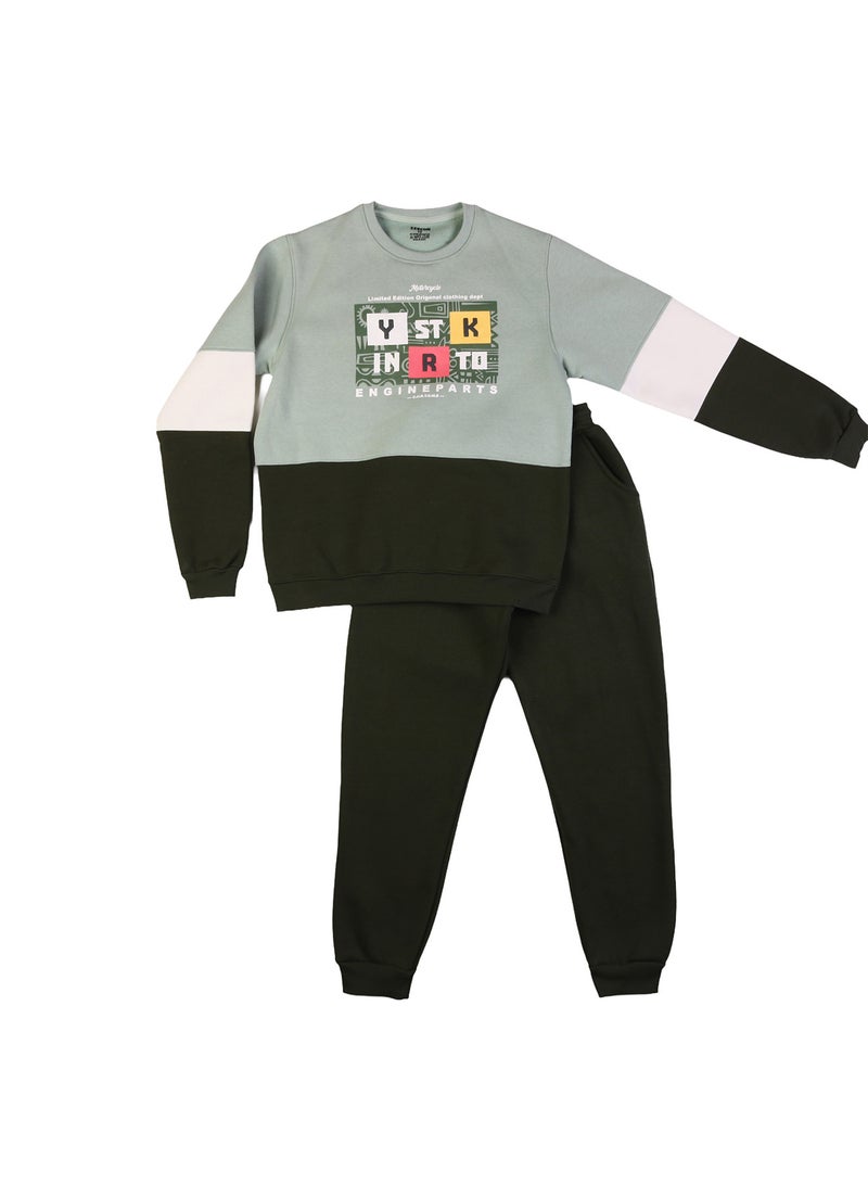 زيركون بيجامة شتوي اولادي - 4010 - Image 1