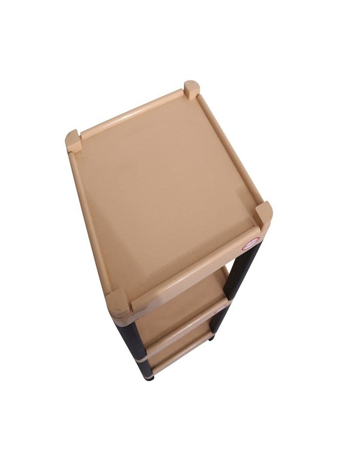 Surprise Heavy Duty Square Shelf Beige/Rectangle Shelf/Corner Shelf - Image 2