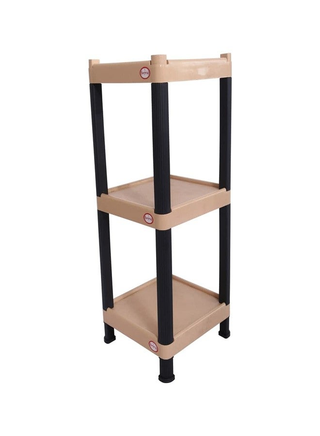 Surprise Heavy Duty Square Shelf Beige/Rectangle Shelf/Corner Shelf - Image 4