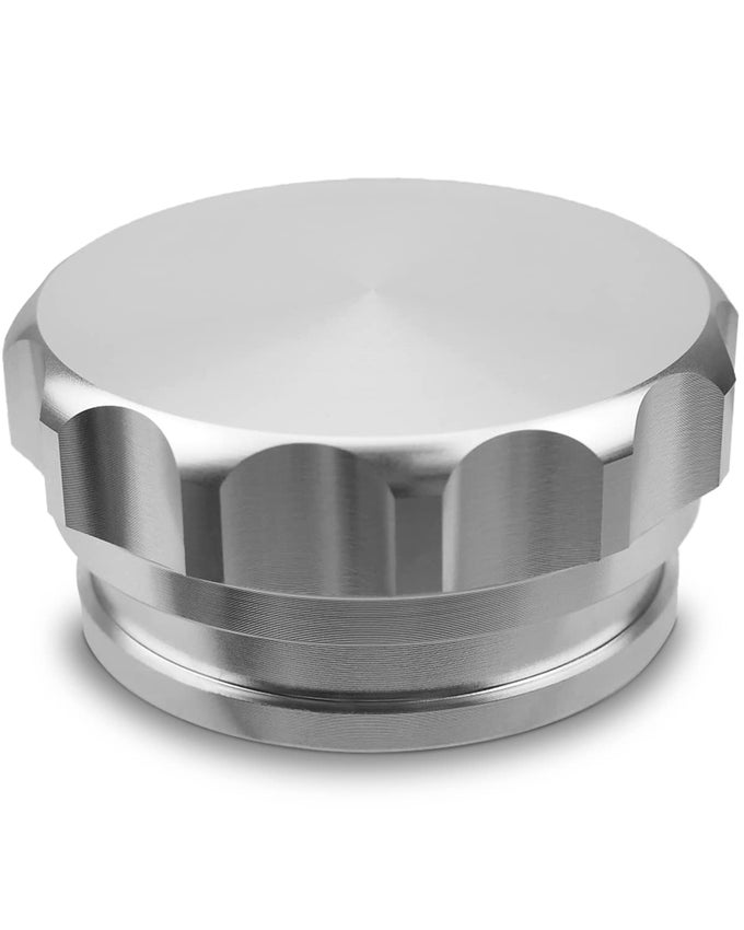 Od 2508Mm Aluminium Alloy Fuel Cap Weld On Filler Neck Oil Tank Cap Silver