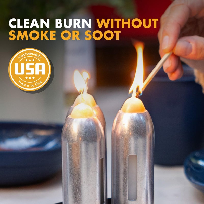 UCO 12-Hour Natural Beeswax Long-Burning Candles for UCO Candle Lanterns and Emergency Preparedness, 20-Pack - Image 3