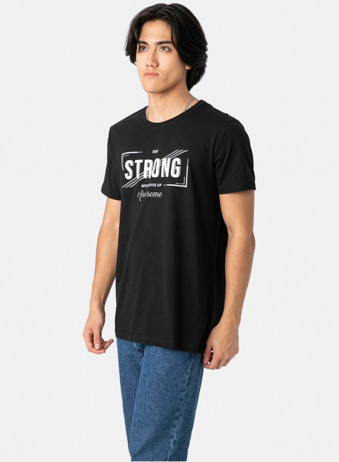 Marco Bergamo CREW NECK STRONG T-SHIRT - Image 3