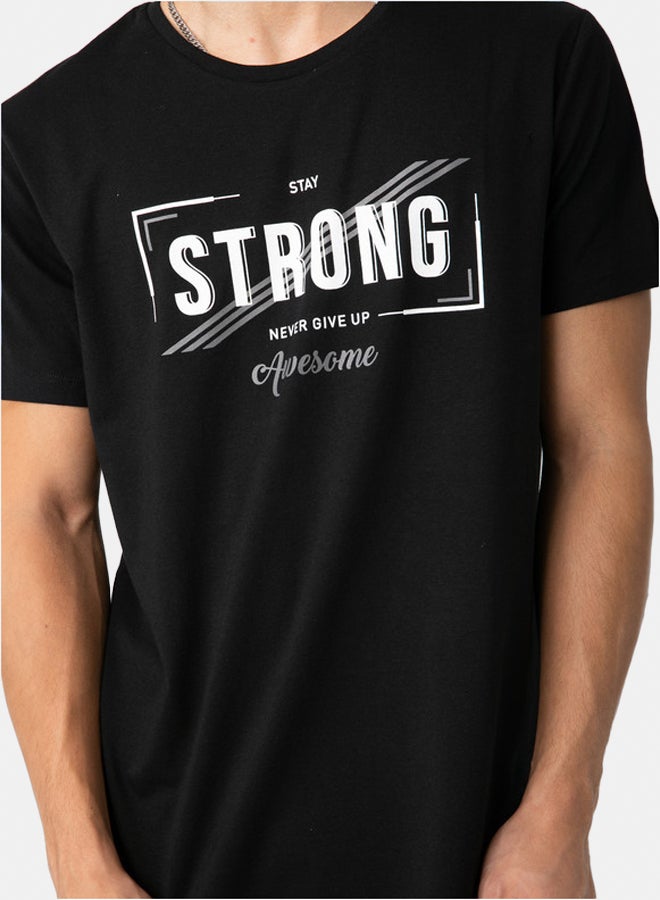 Marco Bergamo CREW NECK STRONG T-SHIRT - Image 4
