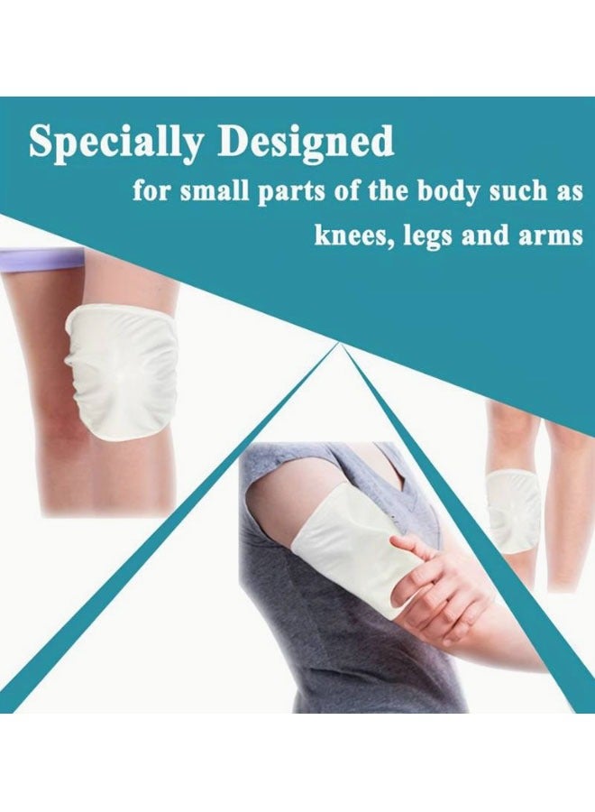 حقيبة زيت الخروع عبوة مكونة من قطعتين، مناسبة للركبتين والأذرع والسوابع، حزمة مساعدة لعناية الزيوت الأساسية قابلة لإعادة الاستخدام، حزمة للعناية بالزيوت لمنع تسرب الزيوت (الزيت غير مشمول) - Image 3