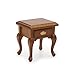 Cutemini Miniature Furniture 112 Bedside Table Dollhouse Accessories Wooden Nightstand Vintage Living Room Bedroom Scene Bedroom Bedsides End TableHouse Model Decoration Brown - Image 2