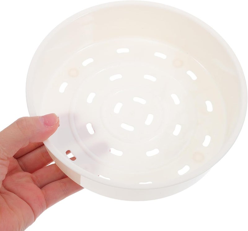 GALPADA 2pcs 2l Thickened Plastic Steamer Baskets Universal Rice Cooker Accessories Kitchen Cooking Steamers for Household and Restaurant Use - Image 4