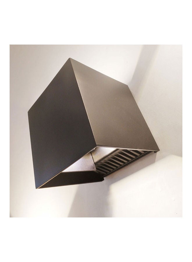 NIBEMINENT Waterproof Dimmable Square Background Whole Lamp 12 W Gray Shell Warm White Light Grey 11 x 11cm - Image 4