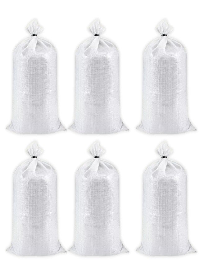Singhal HDPE White Bags for Packaging Food Products - Ideal for Vegetables, Grains, Wheat, Rice, Sugar, and More - Size 24x36 Inch Set of 6 Pieces - Image 1