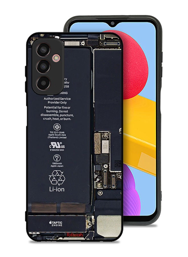 Tolwak غطاء حماية لهاتف Samsung Galaxy F13 بنمط دائرة الهاتف - Image 1