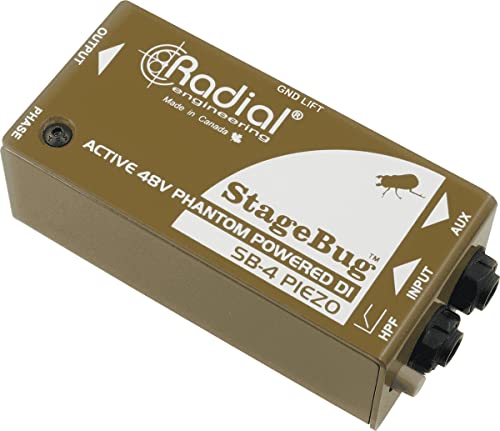 Radial Engineering Radial StageBug SB-4 1-channel Active Instrument Direct Box - Image 2