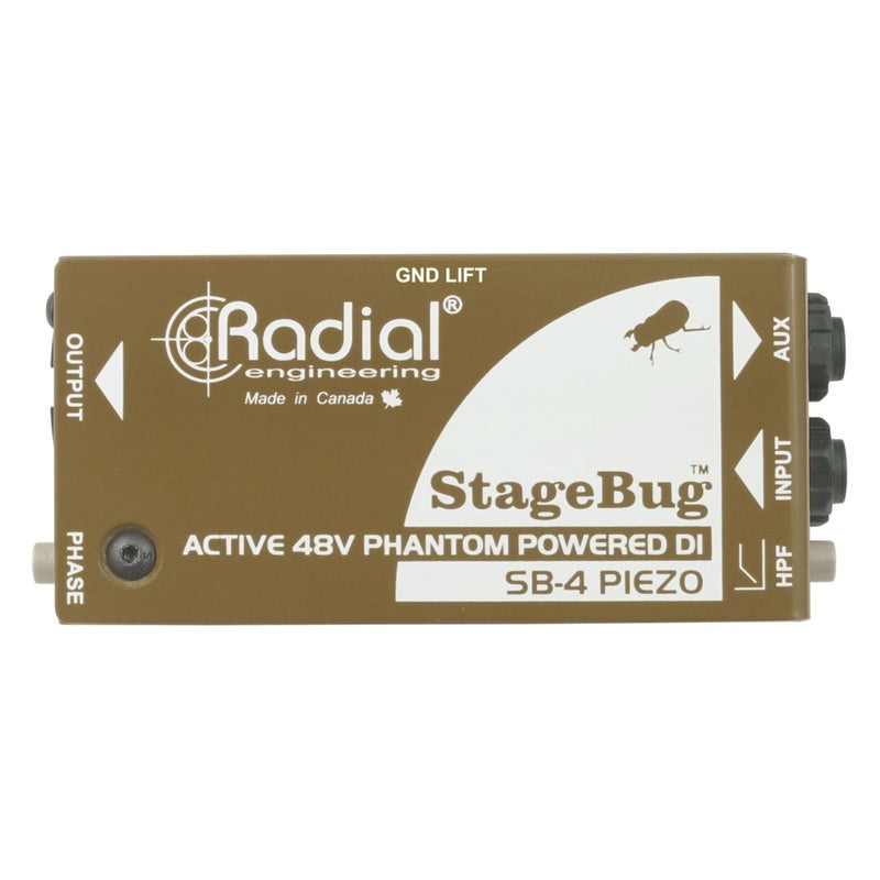 Radial Engineering Radial StageBug SB-4 1-channel Active Instrument Direct Box - Image 5