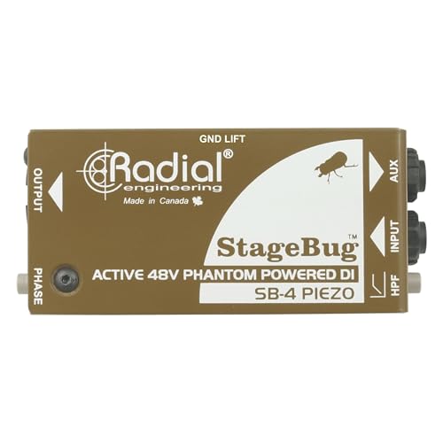 Radial Engineering Radial StageBug SB-4 1-channel Active Instrument Direct Box - Image 3