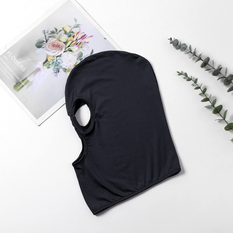 WYSUMMER 3 Hole Full Face Mask, Women Men Thin Balaclava Face Mask for Motorcycle Bike Hunting Cycling Cap Ski (Three Holes Dark Grey) - Image 5