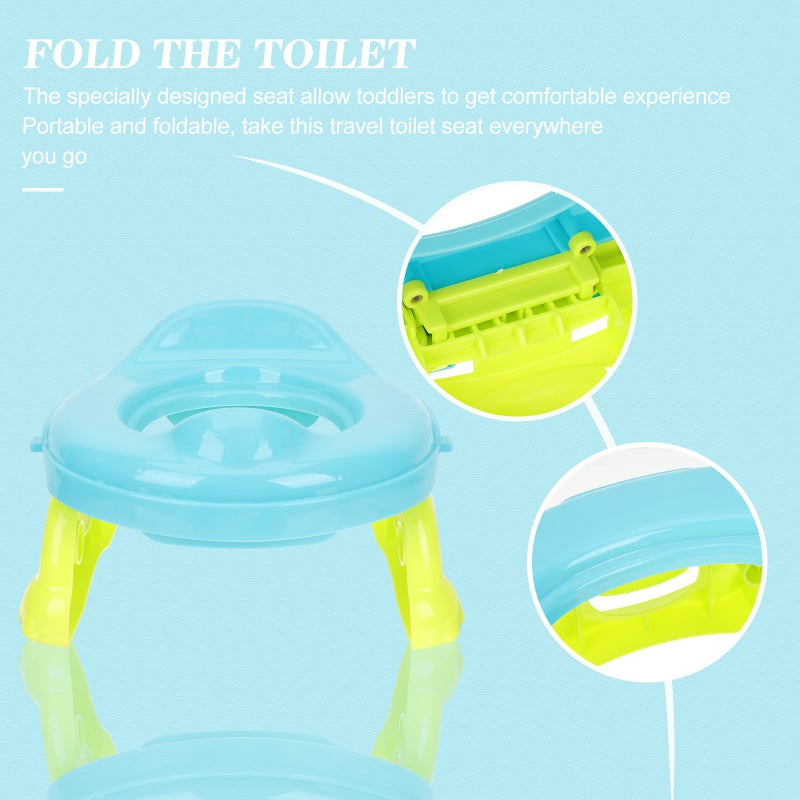 🚽 كرسي تدريب طفولي محمول قابل للطوي آمن وصحي - Image 1
