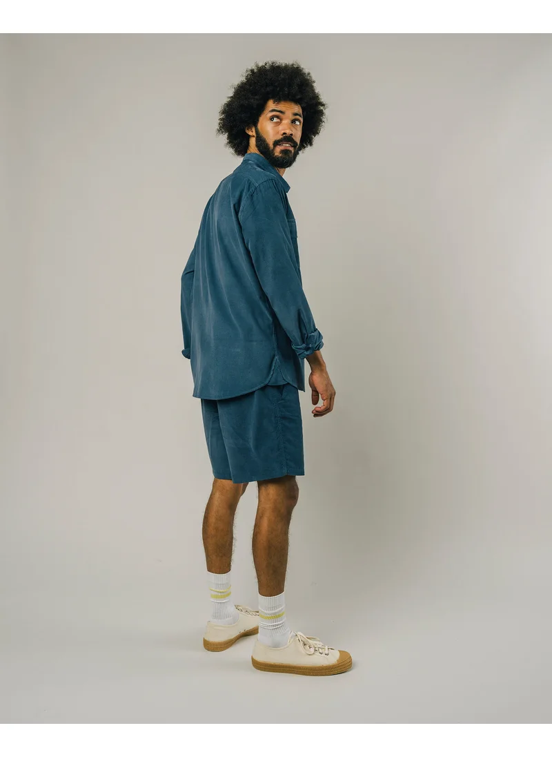 Brava Fabrics Corduroy Shorts Cloud 100% Organic Cotton