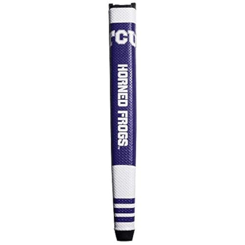 Team Golf قبضة جولف فريق NCAA TCU Horned Frogs مع علامة كرة قابلة للإزالة، قبضة واسعة متينة وسهلة التحكم - Image 1