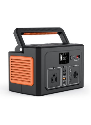 400W Portable Power Station, 404Wh / 109200mAh Solar Generator, Regulated DC Output Backup Battery with Pass-Through Charging AC Outlet, Pure Sine Wave, LED Light Power Station for Camping - pzsku/ZAAD05EEB7882C5E8CF56Z/45/_/1735176443/4d4f631c-0437-4479-b835-b70b229c9f8f