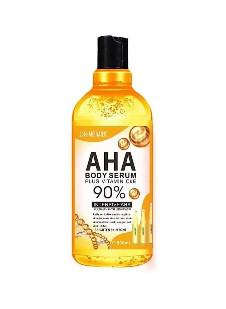 بريميم سيروم دكتور مينير إيه إتش إيه للجسم مع فيتامين سي وإي - تركيبة تفتيح مكثّفة بنسبة ٩٠٪، ٥٠٠ مل - Image 1