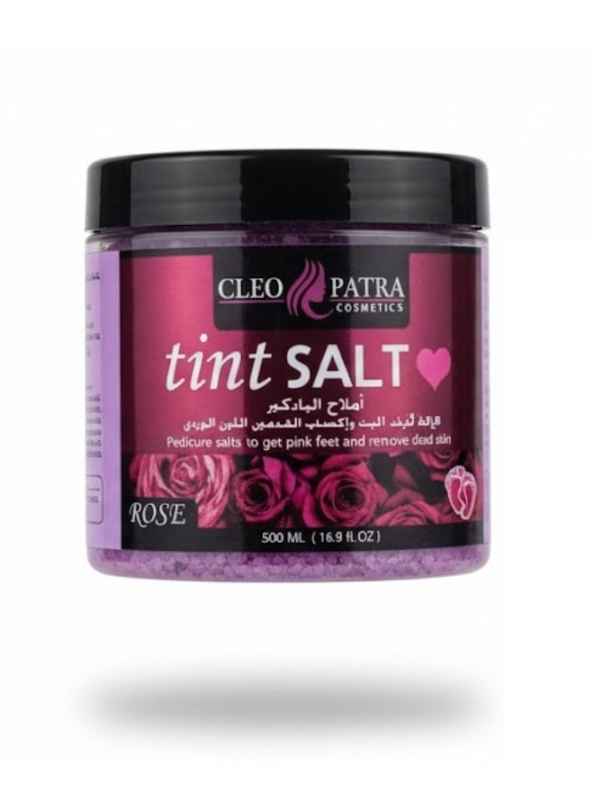 CLEOPATRA Tint Pedicure SALT (Rose) - 500mL - Image 1