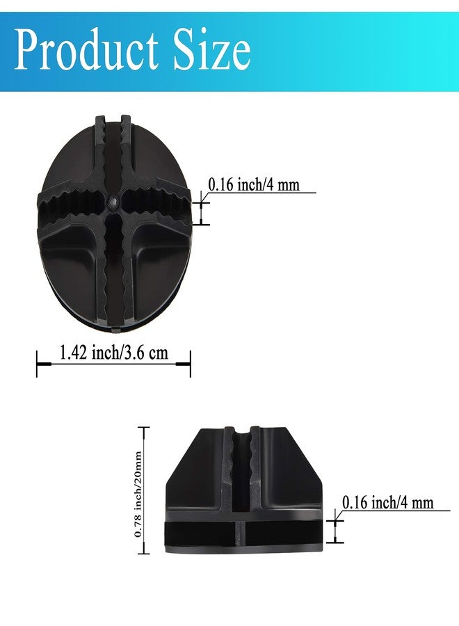 HPWFHPLF Wire Cube Connectors, Plastic Corner Connords for DIY Cube Storage Grid Shelves, Closet Organizer, Craft Room, Closet Shelving Organizer System (30, Black) - Image 2