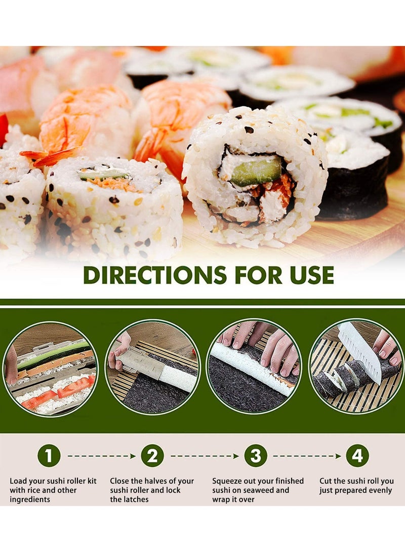 قالب السوشي الكل في واحد صانع السوشي بازوكا DIY آلة صنع السوشي الأسطوانة صانع السوشي - Image 5