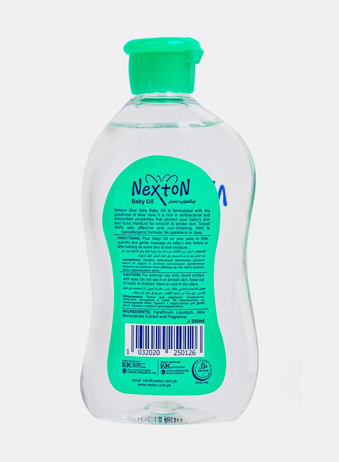 Nextone Baby Oil Aloe Vera 250ml - Image 2