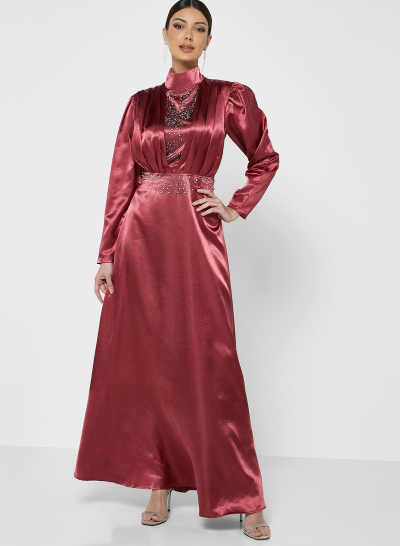 Khizana Embellished Front & Waist Dress  - Image 1