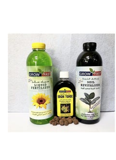 GrowFast Grow Fast Liquid Fertilizer is a Versatile and Essential Product for Enhancing Plant Health and Soil Quality Suitable for Both Indoor and Outdoor Plants this Comprehensive Formula Combines the Benefits of a High Quality Liquid Fertilizer Soil  - Image 1