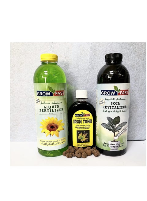 Grow Fast Liquid Fertilizer is a Versatile and Essential Product for Enhancing Plant Health and Soil Quality Suitable for Both Indoor and Outdoor Plants this Comprehensive Formula Combines the Benefits of a High Quality Liquid Fertilizer Soil