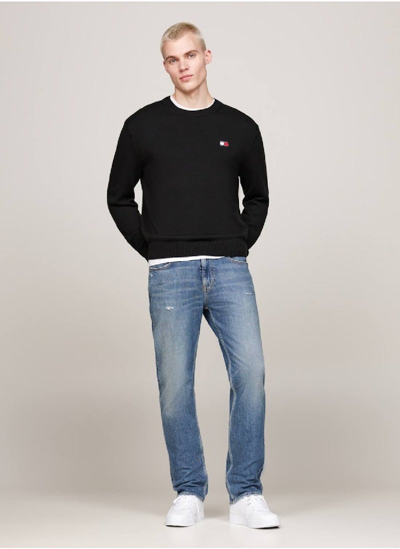 TOMMY JEANS - Tommy Badge Jumper With Wool - Image 1