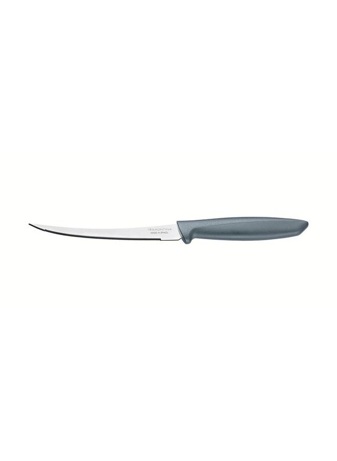 TRAMONTINA Since 1911, Plenus 5" Tomato Knife with Stainless Steel Blade and Gray Polypropylene Handle - Made In Brazil  - Image 3