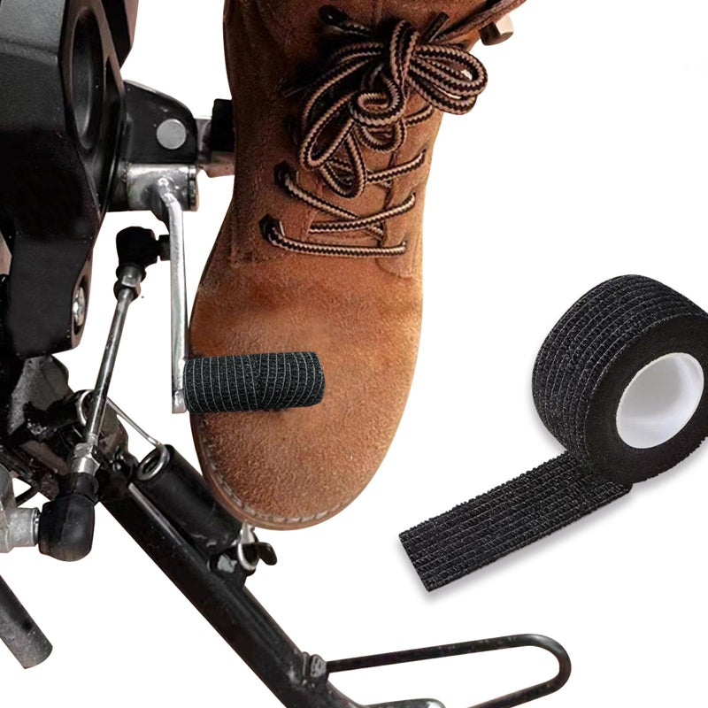 Fizzest Motorcycle Shifter Shoe Protector,Motorcycle Gear Shift Cover Guard,Contains 8 Rolls - Image 1