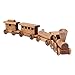 AmishToyBox.com AmishToyBoxcom Wooden Train Toy Play Set 24 Long CPSIAApproved Finish Harvest Stain - Image 4