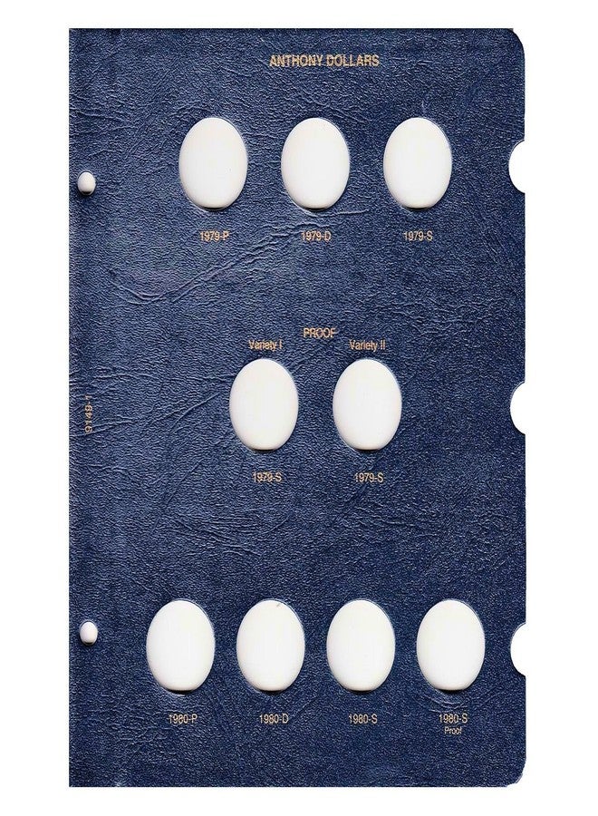 Whitman US Susan B. Anthony Dollar Coin Album 1979 - 1981 #9149 - Image 2