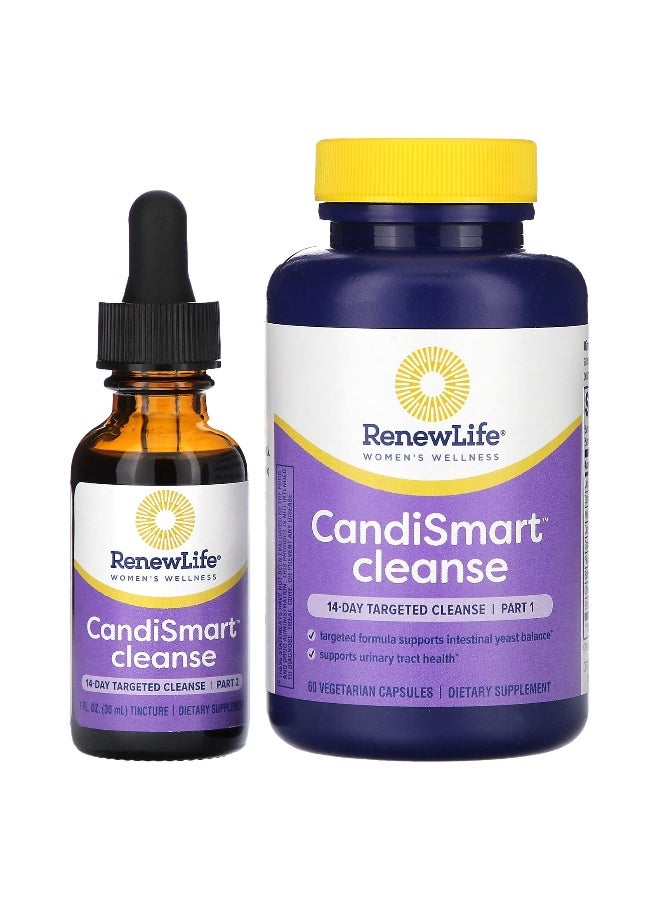 Renew Life, CandiSmart Cleanse, 14-Day Targeted Cleanse, 2-Part (Packaging may vary) - Image 3