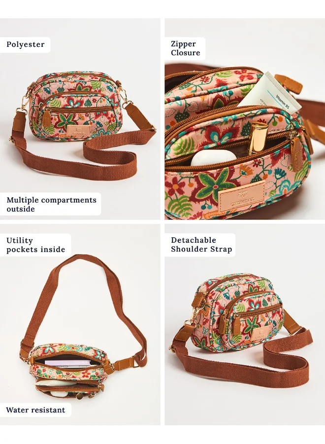 Chumbak Shehar Mini Sling - Starfruit