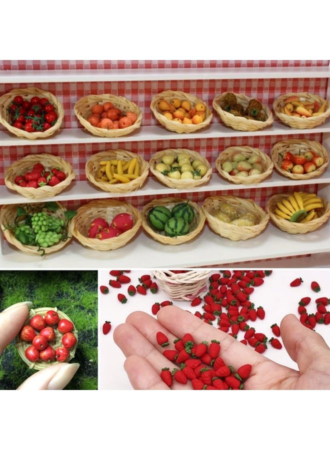 10Pcs Miniature Polymer Clay Vegetables Fruits Sweet Potato Dollhouse Accessories - Image 3