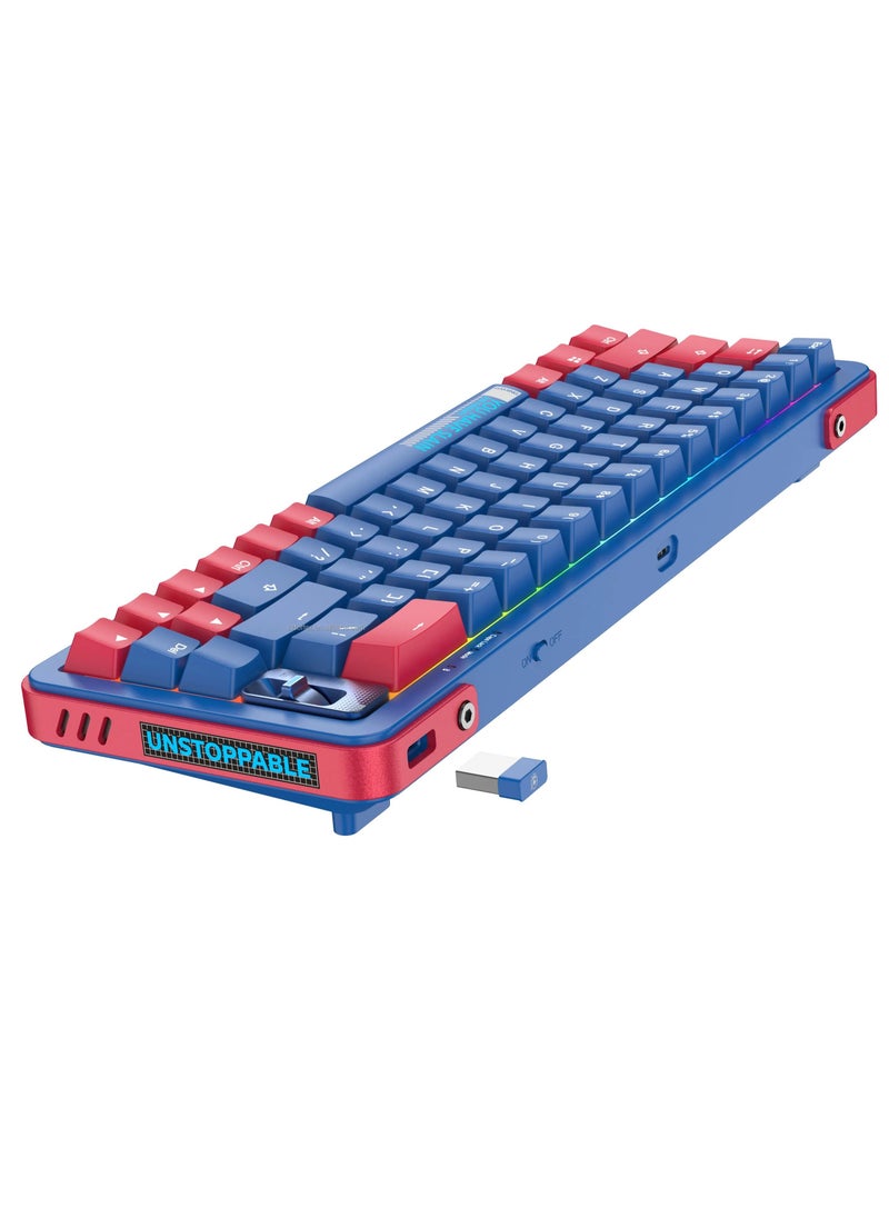 Generic - Hot Swappable Gasket Mounted Mechanical Keyboard with RGB Backlight Double Shot PBT Keycaps for Mac & Windows - Image 1