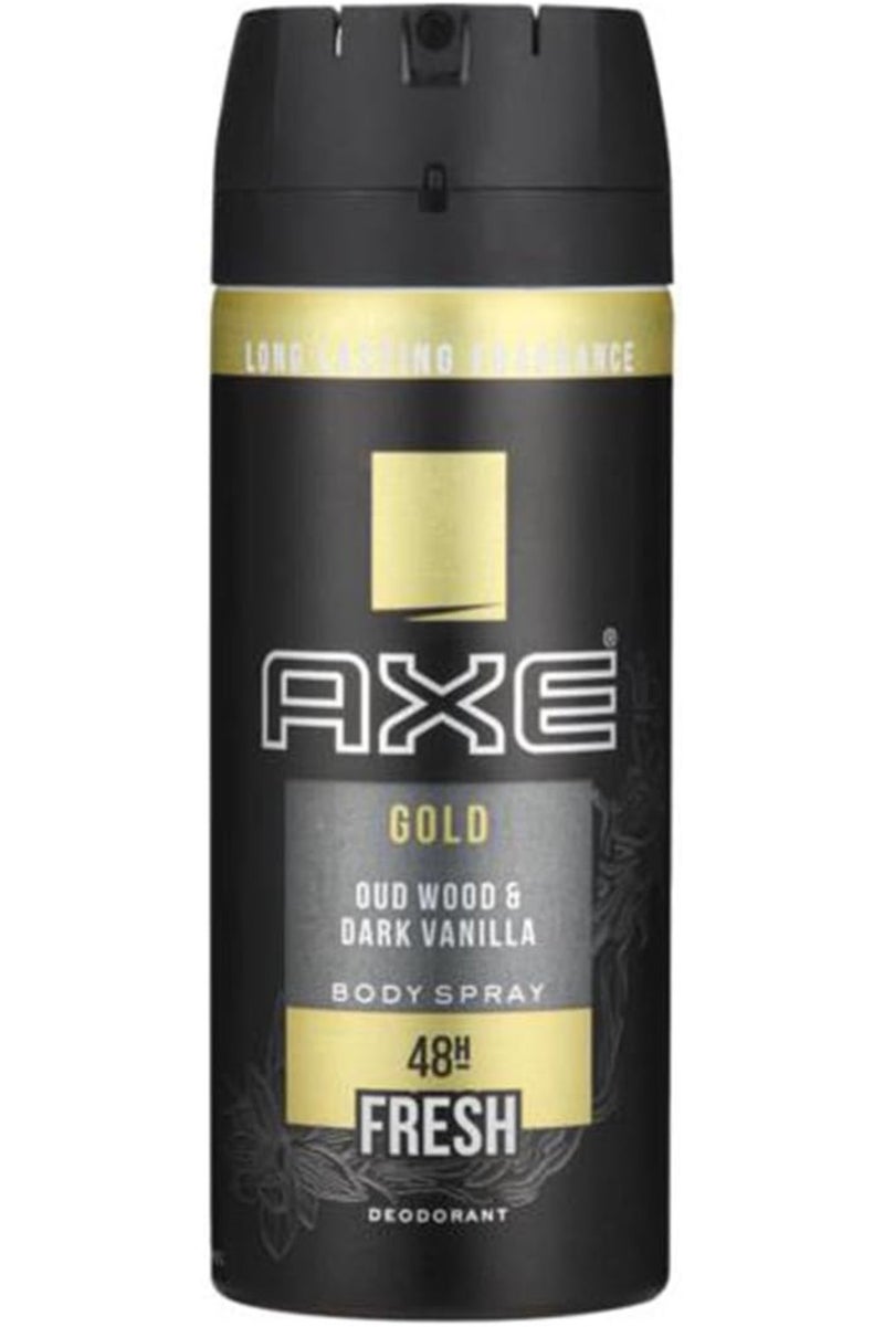 Axe Gold Oud Wood and Dark Vanilla Body Deodorant Spray