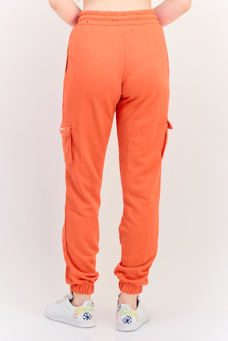 Nike Women Standard Fit Training Sweatpants, Tomato Red - Image 3