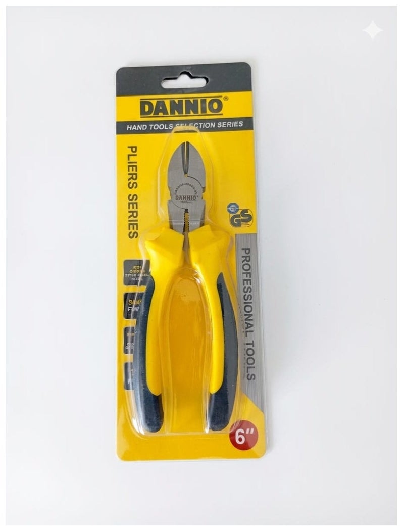 Dannio 6, 8 Inch Diagonal Cutting Plier, Rugged Professional Wire Cutters are Made of High Carbon Steel Material, Suitable for Jewelry Making, Electronic Repair, Cutting - Image 3