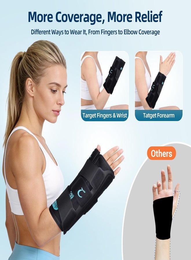 Comfytemp Wrist Ice Pack Wrap, FSA Eligible HSA, 30 Minute longlasting Reusable Gel Cold Pack for Wrist, Thumb, Hand & Forearm, Hot Cold Therapy Wrap for Carpal Tunnel, Tendonitis, Arthritis, 2 Packs - Image 3